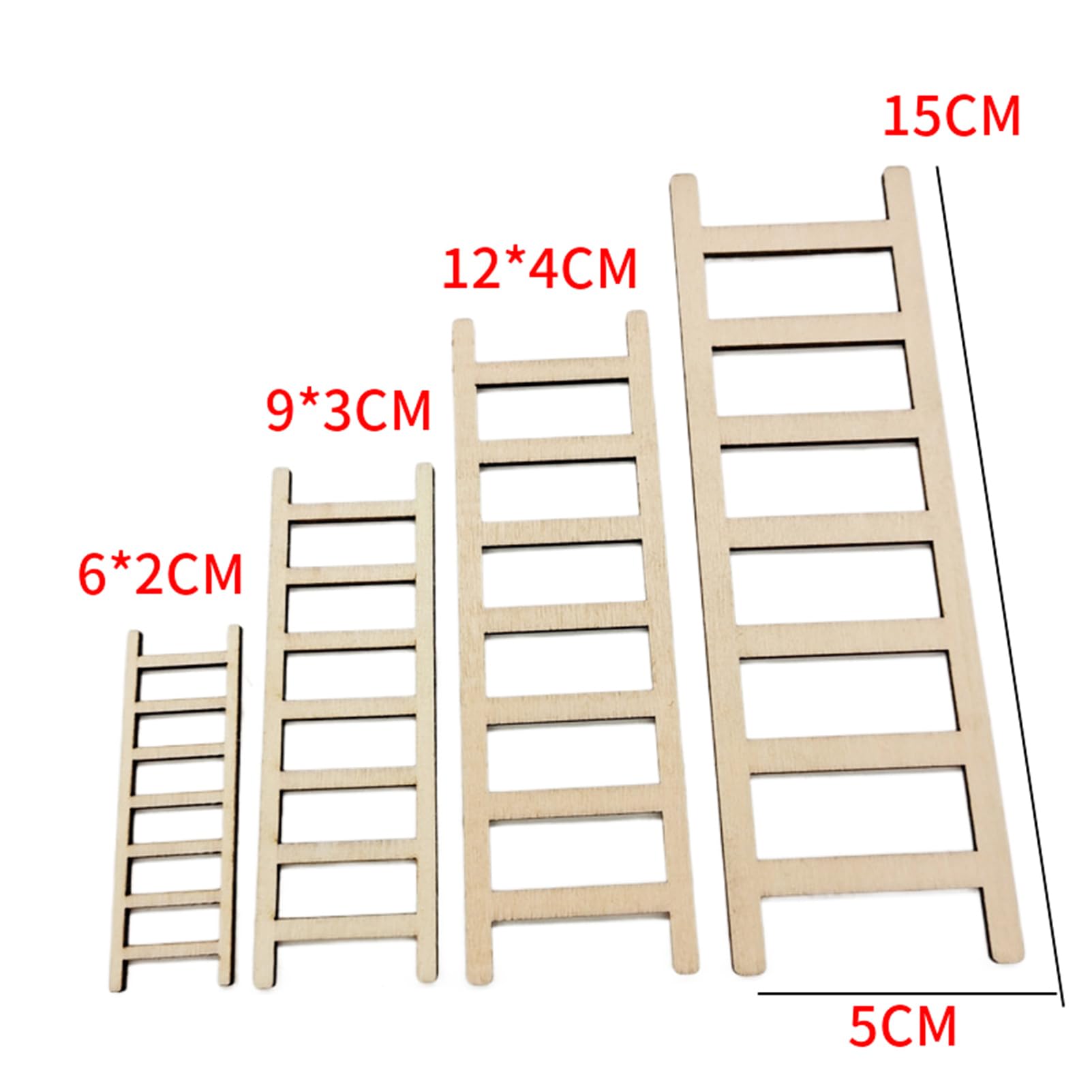 ②木製 梯子 ハシゴ インテリア 輸入家具